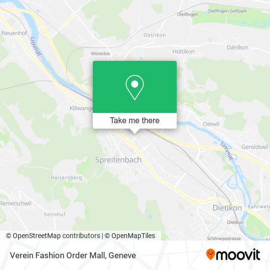 Verein Fashion Order Mall map