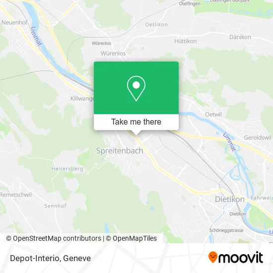 Depot-Interio map