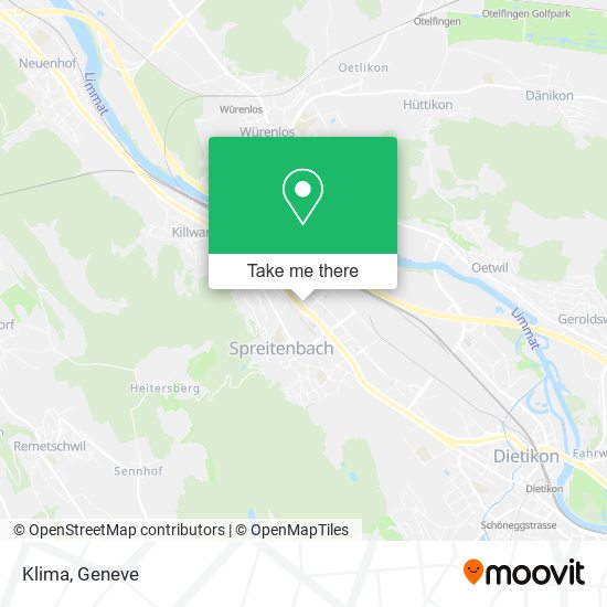 Klima map