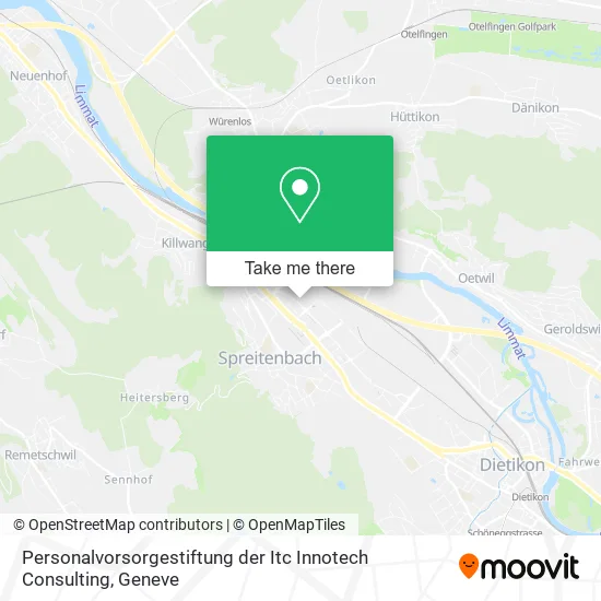 Personalvorsorgestiftung der Itc Innotech Consulting map
