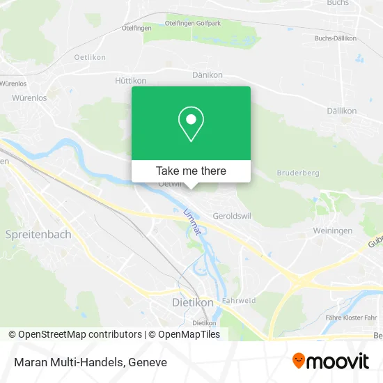 Maran Multi-Handels map