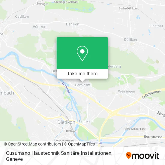 Cusumano Haustechnik Sanitäre Installationen map