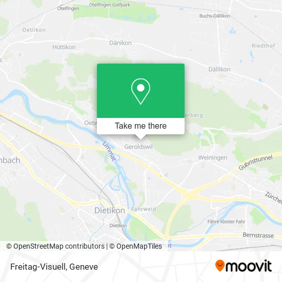 Freitag-Visuell map