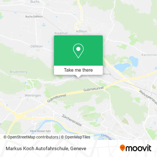 Markus Koch Autofahrschule map