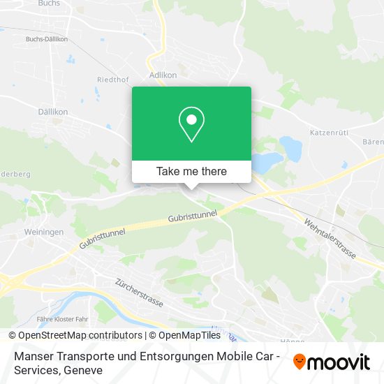 Manser Transporte und Entsorgungen Mobile Car -Services map