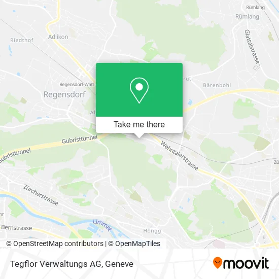 Tegflor Verwaltungs AG map