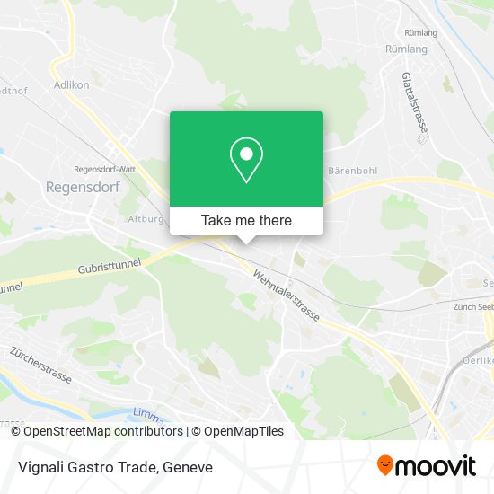 Vignali Gastro Trade map