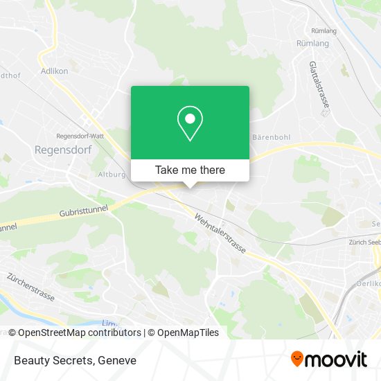 Beauty Secrets map