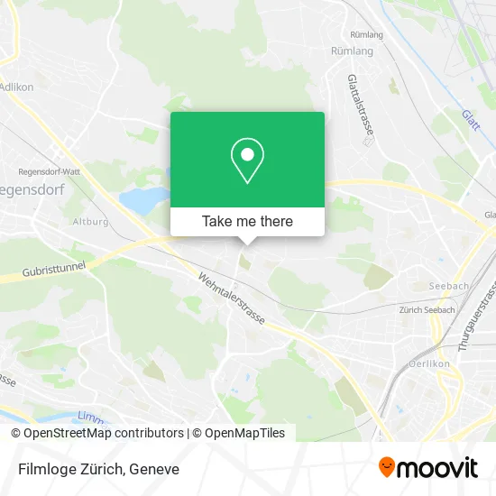 Filmloge Zürich map