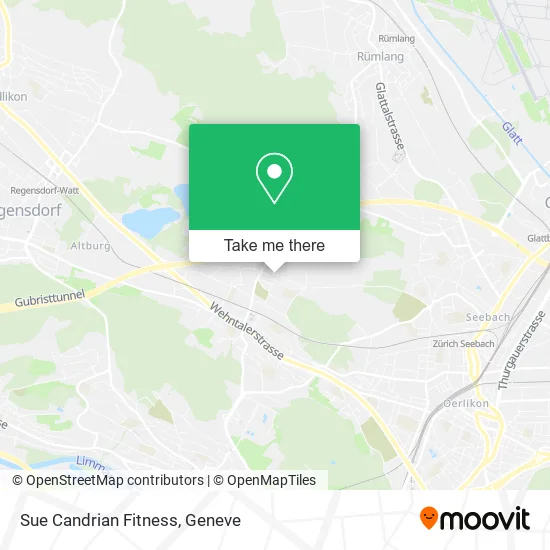 Sue Candrian Fitness map