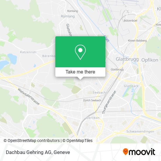 Dachbau Gehring AG map