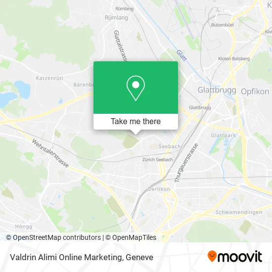 Valdrin Alimi Online Marketing map