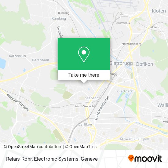 Relais-Rohr, Electronic Systems map