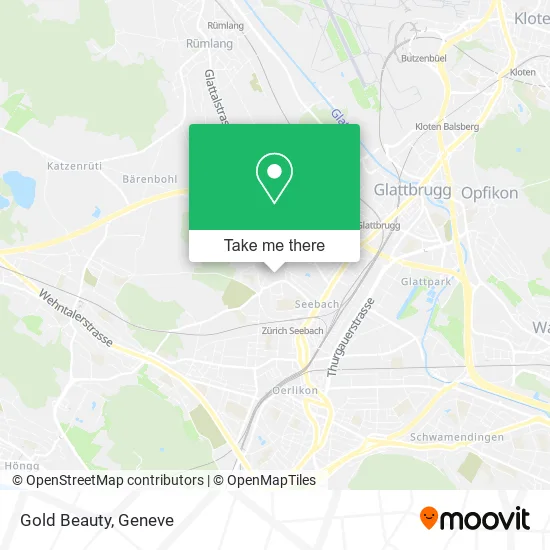 Gold Beauty map