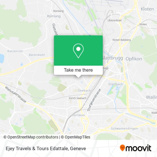 Ejey Travels & Tours Edattale map