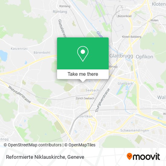 Reformierte Niklauskirche map