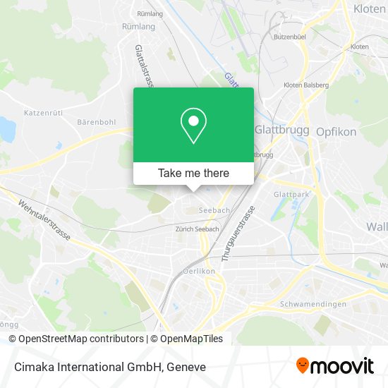 Cimaka International GmbH map