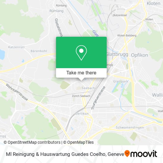 Ml Reinigung & Hauswartung Guedes Coelho map