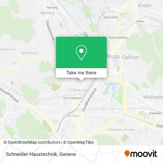 Schneider Haustechnik map