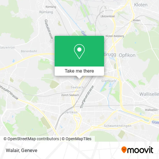 Walair map