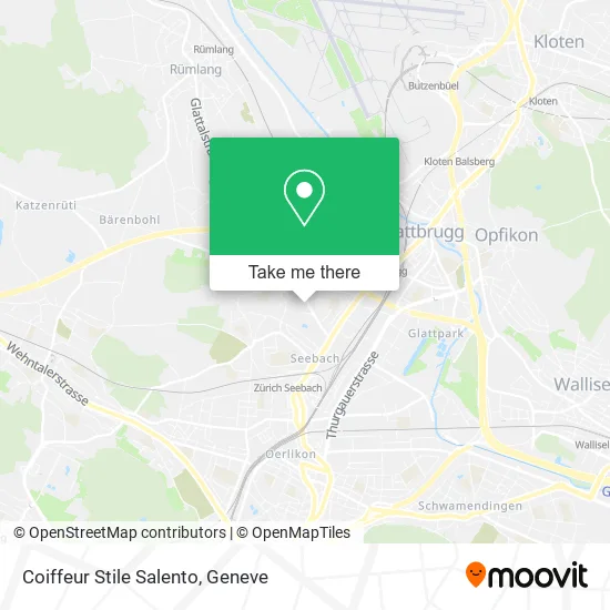 Coiffeur Stile Salento map