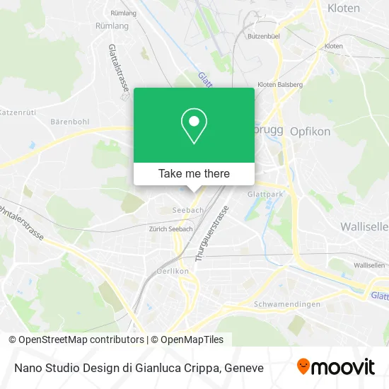 Nano Studio Design di Gianluca Crippa map