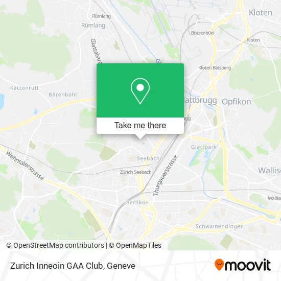 Zurich Inneoin GAA Club map