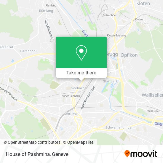 House of Pashmina map