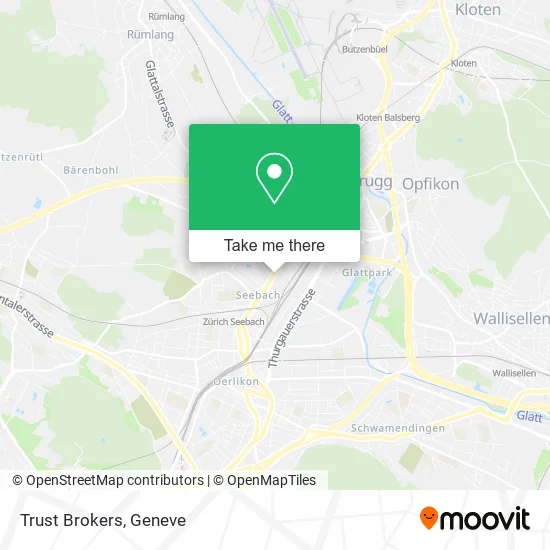 Trust Brokers map