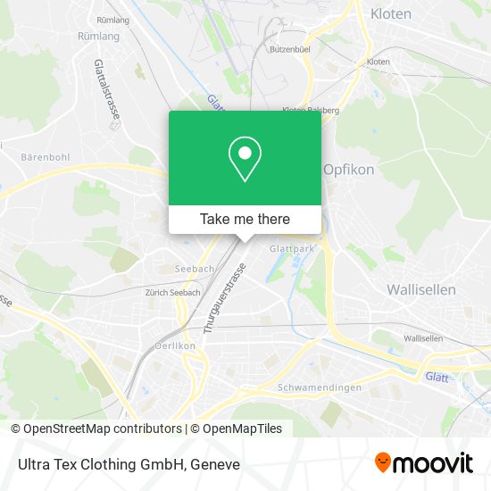 Ultra Tex Clothing GmbH map