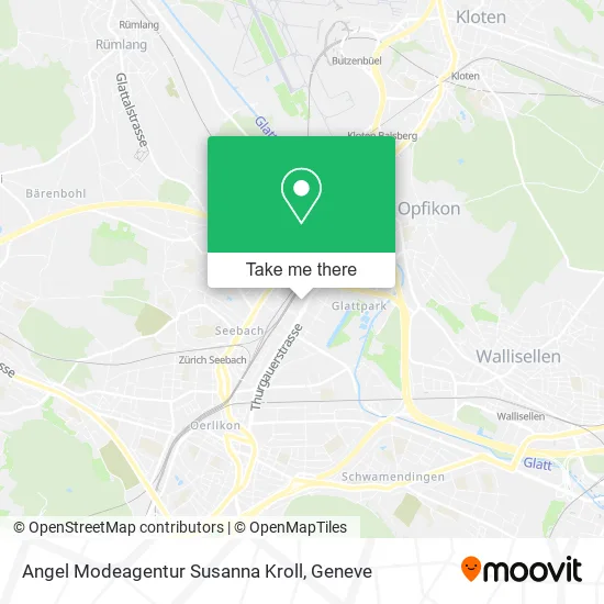 Angel Modeagentur Susanna Kroll map