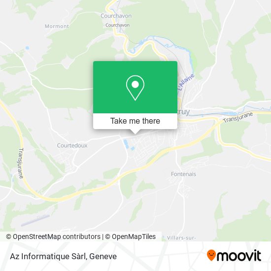 Az Informatique Sàrl map