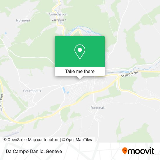 Da Campo Danilo map