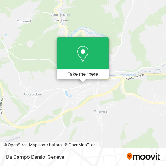 Da Campo Danilo map