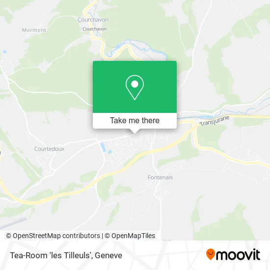 Tea-Room 'les Tilleuls' map