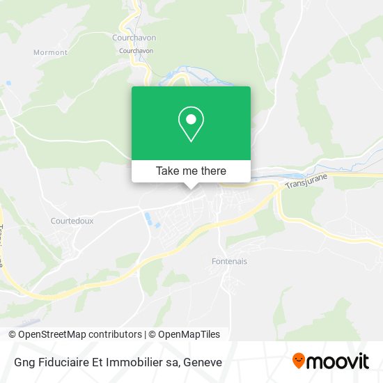 Gng Fiduciaire Et Immobilier sa map