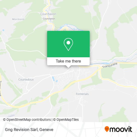 Gng Revision Sàrl map
