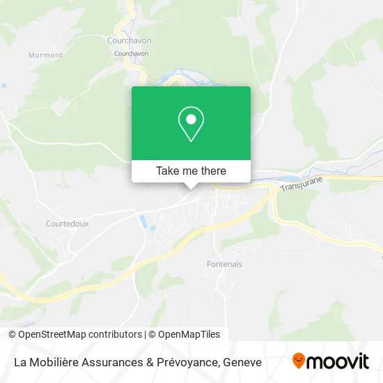 La Mobilière Assurances & Prévoyance map