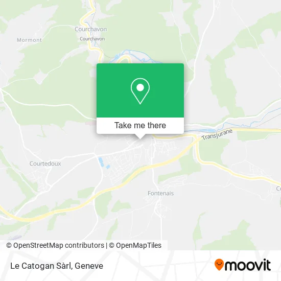 Le Catogan Sàrl map