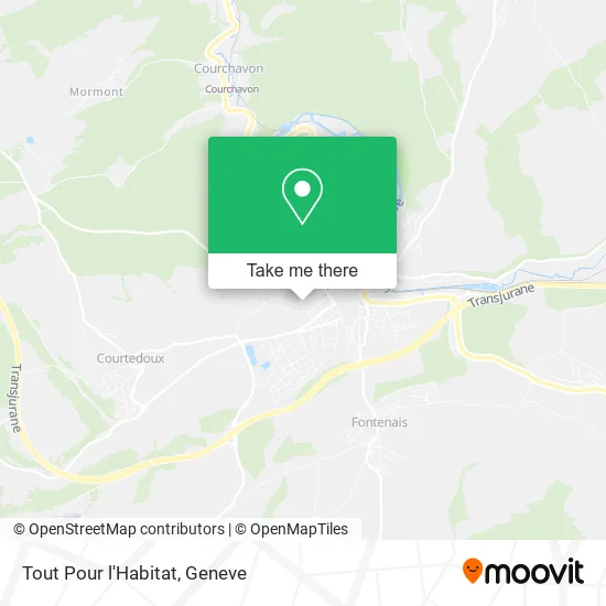 Tout Pour l'Habitat map