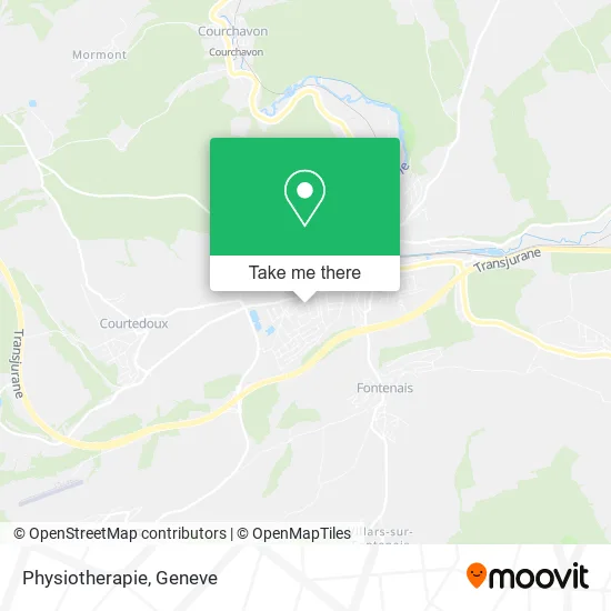 Physiotherapie map