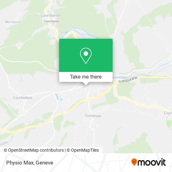 Physio Max map
