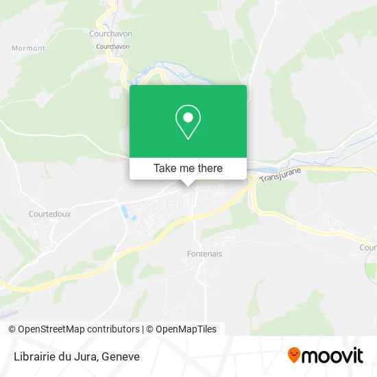 Librairie du Jura map