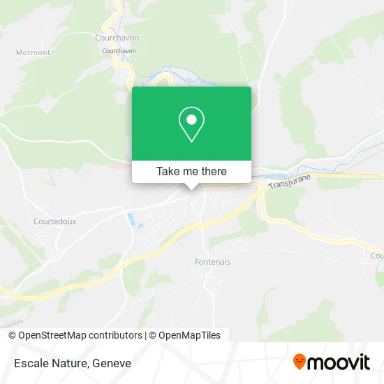 Escale Nature map