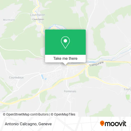 Antonio Calcagno map