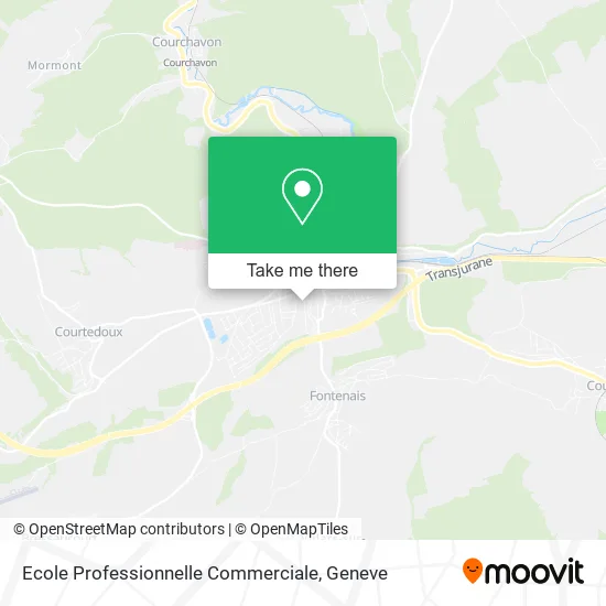 Ecole Professionnelle Commerciale map