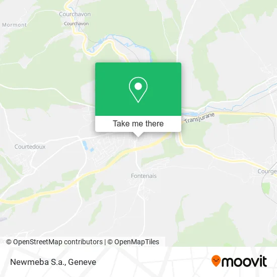 Newmeba S.a. map