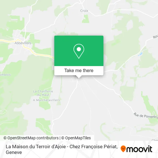 La Maison du Terroir d'Ajoie - Chez Françoise Périat map