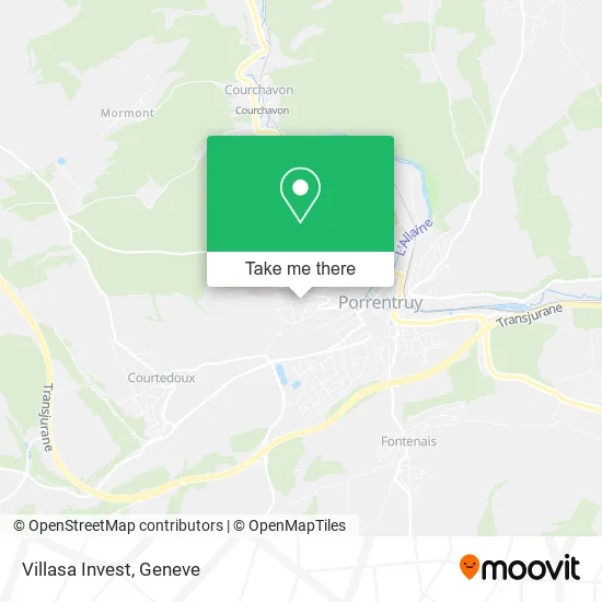 Villasa Invest map
