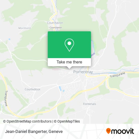 Jean-Daniel Bangerter map